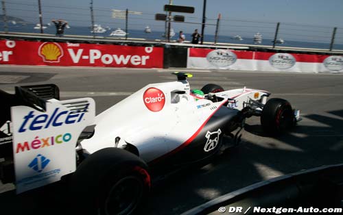 Pérez fine after qualifying accident