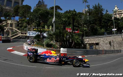 Vettel holds off Alonso for Monaco glory