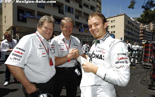 Rosberg et Mercedes, unis jusqu'en