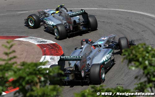 Mercedes loudest F1 car in 2011