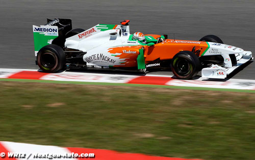 Adrian Sutil est optimiste à Montréal