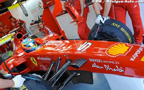 Alonso impose son rythme à Valence