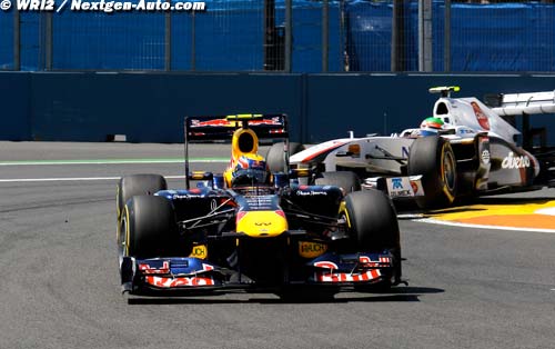 Red Bull powers ahead despite engine