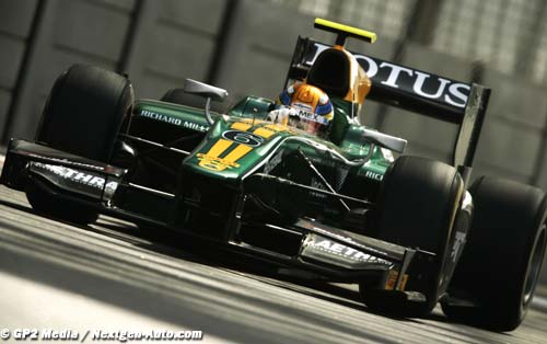 Mixed fortunes for Lotus ART at Valencia