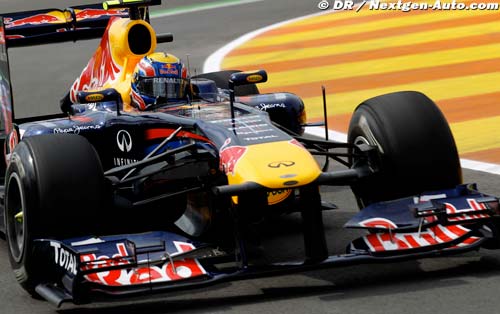 Webber happy with competitive Valencia
