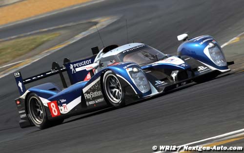 Imola, H+2: The no. 8 Peugeot 908 (…)