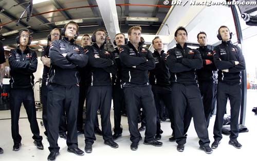 L'équipe McLaren ne s'avoue