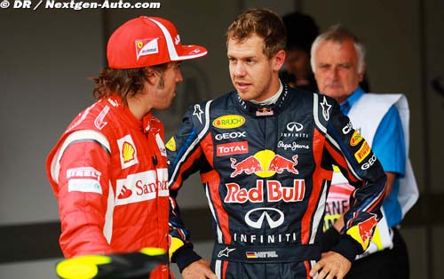 Vettel craint le retour de Ferrari