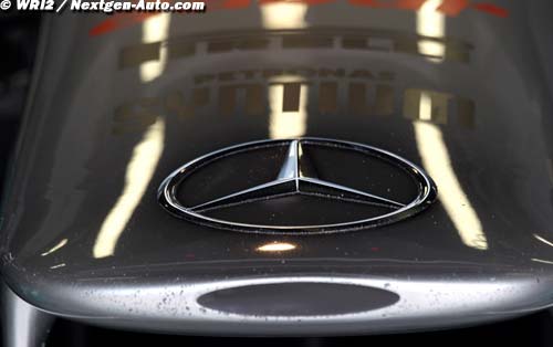 100 Grands Prix pour le V8 Mercedes