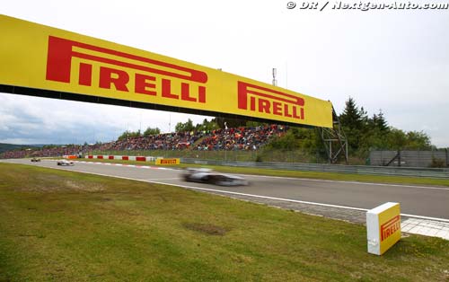 The Hungarian Grand Prix from a tyre (…)