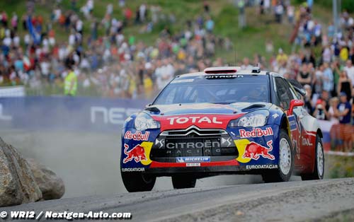 Loeb triomphe en Finlande