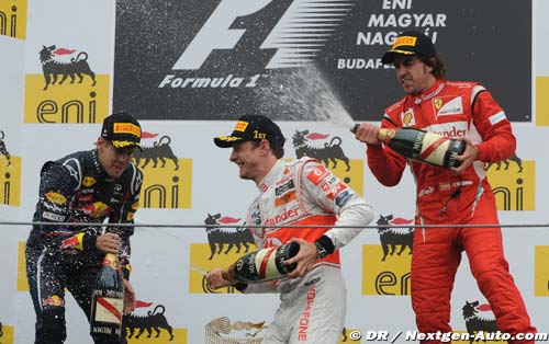 Button wins epic Hungarian Grand Prix