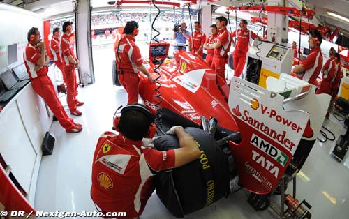Ferrari : le département production (…)