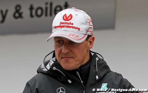 Schumacher admits more 'relaxed