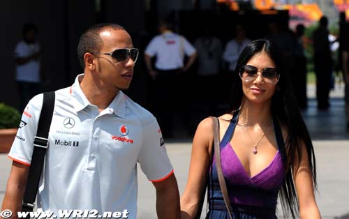 Hamilton et Scherzinger se rapprochent