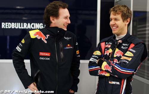 Horner ne pense que du bien de Vettel