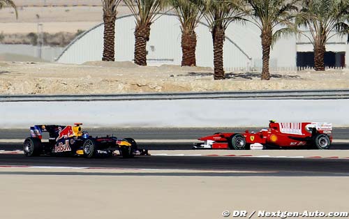 Vettel's spark plug puts spotlight