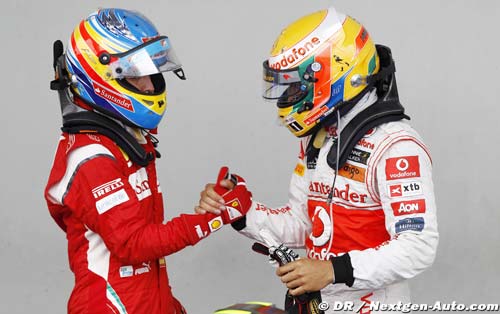 Alonso has fond memories of Hamilton (…)