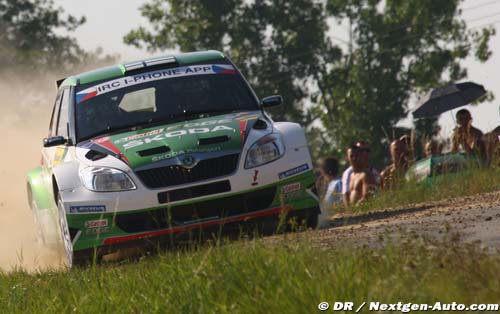 SS7: Hanninen shows his pace in Zlin
