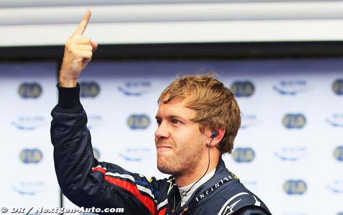 Les concurrents de Vettel sont résignés