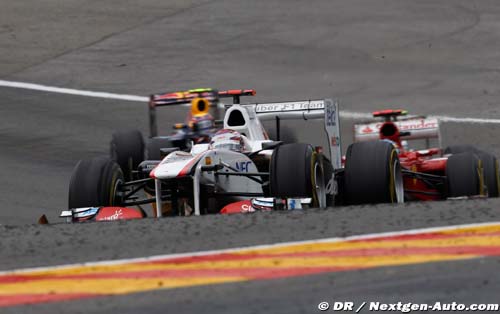 Italy 2011 - GP Preview - Sauber Ferrari