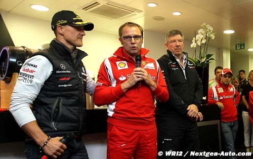 Domenicali : Alonso et Schumacher (...)