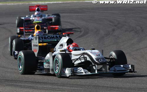 Schumacher répond à Rosberg