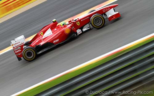 Massa vise le podium de Monza