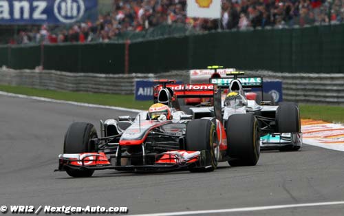 McLaren ne veut pas qu'Hamilton