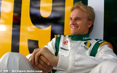 No jetlag for fast-moving Kovalainen