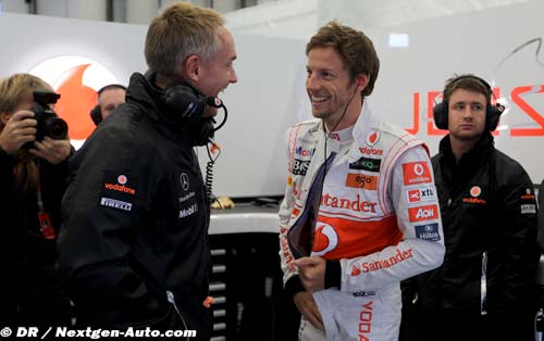 McLaren confirme Button pour 2012 (...)