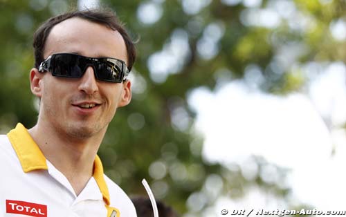 Kubica de retour au volant en octobre
