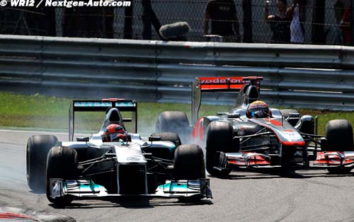 Schumacher not sorry after Monza (...)