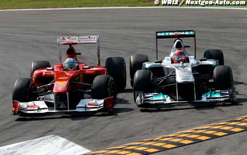 Schumacher : les pilotes Ferrari (...)