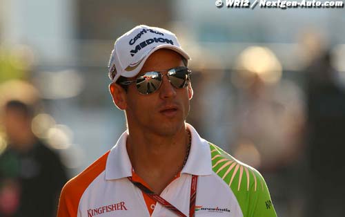 Sutil nie tout contact avec Williams