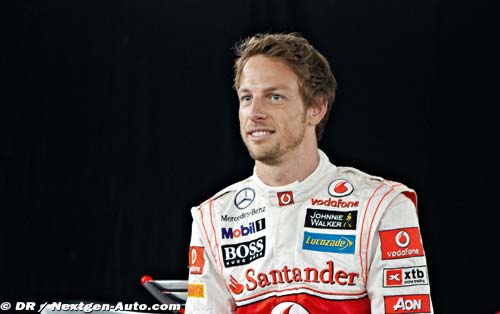 Button says Ferrari rumours 'hilari