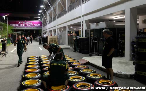 Des Pirelli plutôt endurants à Singapour