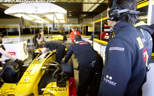 Renault F1 launches the 2010 Altran