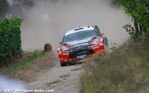 SS7: Solberg moves in front