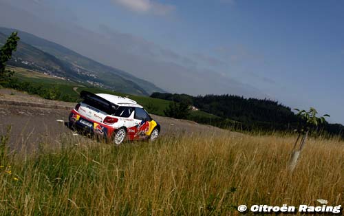 Ogier and Ingrassia battling for victory