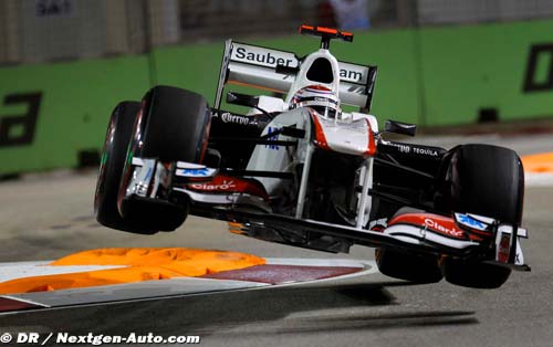 Sauber a Force India dans sa ligne (…)