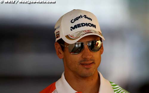 Sutil se sent menacé chez Force India