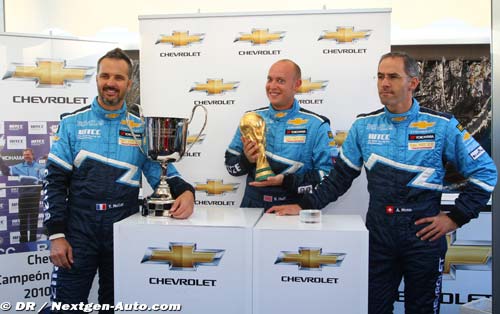 Chevrolet drivers confirmed for 2012