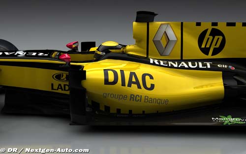 La DIAC sur les monoplaces du Renault F1