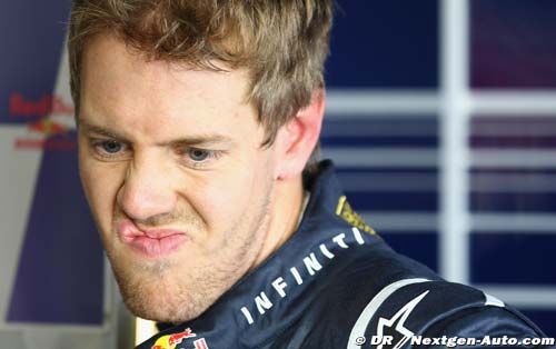 Vettel est inquiet pour l'usure des