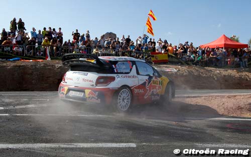 ES13 : Ogier fait le meilleur temps