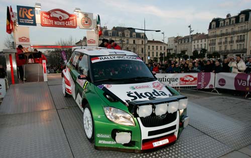 Skoda prend l'avantage