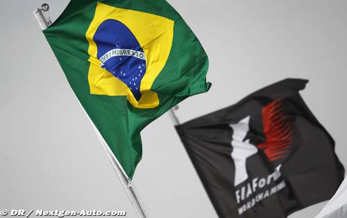 Brésil : le drapeau à damier est (...)