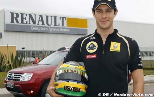 Senna en visite à l'usine (…)