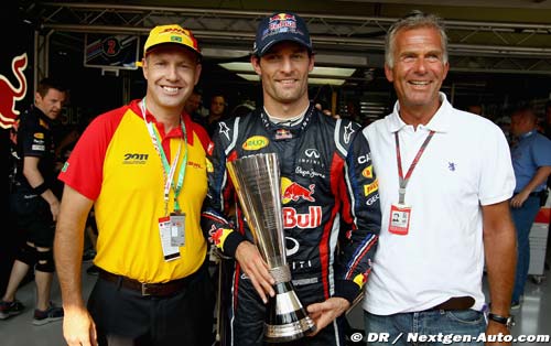 Mark Webber wins DHL Fastest Lap (…)